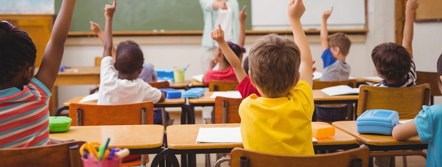 Children in a classroom